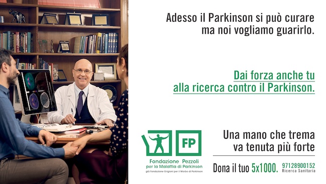 5 per mille alla Fondazione Pezzoli: 97128900152 - Ricerca Sanitaria