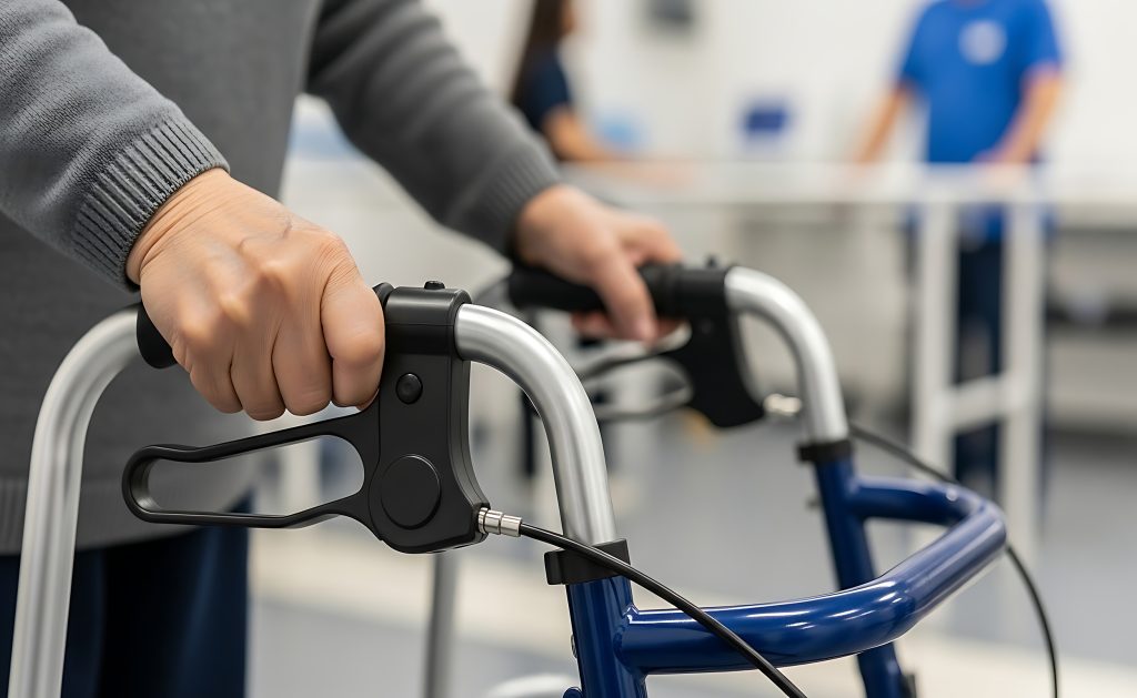 ausili deambulatore carrozzina cammino