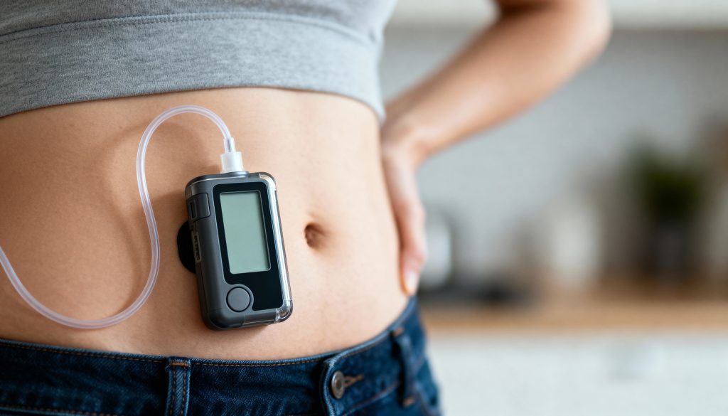 Pompa sottocutanea per infusione